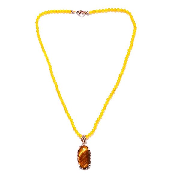 South African Tigers Eye Pendant - Picture 1 of 5